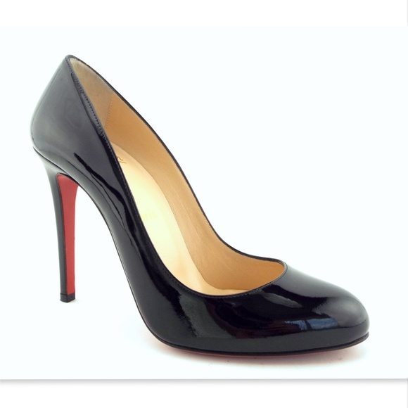Christian Louboutin Shoes - CHRISTIAN LOUBOUTIN Black Patent Pumps 38 / 7.5US